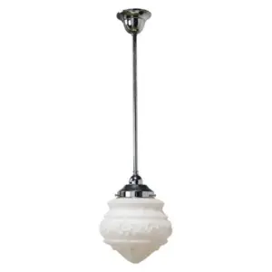Lighting Inspirations Premier 8 Opal Matte on Rod Set 1/2 x 1/2m Chrome LOI3010228A
