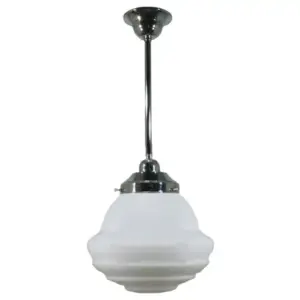 Lighting Inspirations Parkville 9 Opal Matte on Rod Set 1/2 x 1/2m Chrome LOI3010233A
