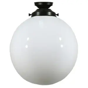 Lighting Inspirations Sphere 12 Opal Gloss Batten Fix Patina LOI3020022A