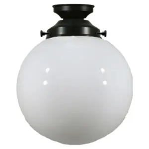 Lighting Inspirations Sphere 8 Opal Gloss Batten Fix Patina LOI3020027A