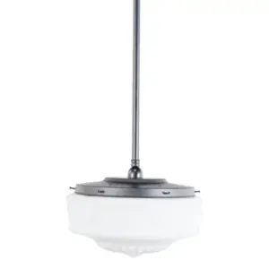 Lighting Inspirations Senator 14 Opal Matte on Rod Set 3/4 x 1/2m Patina LOI3020112A