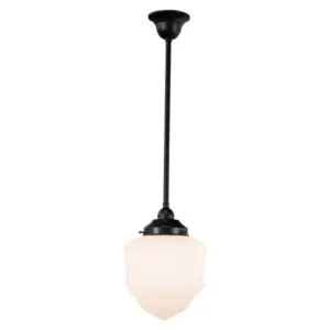 Lighting Inspirations Senator 8 Opal Matte on Rod Set 1/2 x 1/2m Patina LOI3020120A