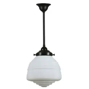 Lighting Inspirations Domec Opal Matte on Rod Set 1/2 x 1/2m Patina LOI3020131A