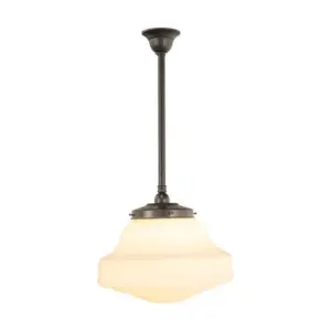 Lighting Inspirations Lincoln Opal Matte on Rod Set 3/4 x 1/2m Patina LOI3020132A