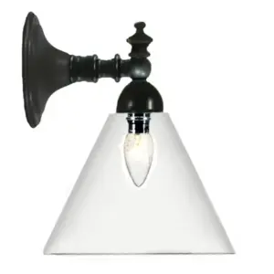 Lighting Inspirations Koscina Wall Light Patina with Cono Clear LOI3020142A