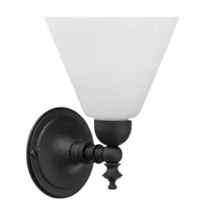 Lighting Inspirations Koscina Wall Light Patina with Cono Opal Matte LOI3020143A