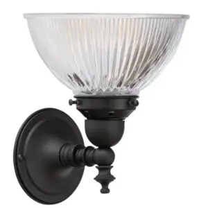 Lighting Inspirations Koscina Wall Light Patina with 6 Claredon Clear Glass LOI3020145A