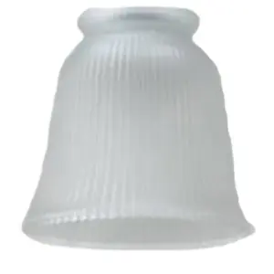 Lighting Inspirations Zipper 23 2 1/4 Fitter Glass Shade Frost LOI3090005