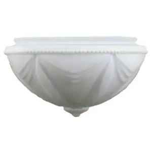 Lighting Inspirations Empire 14 Glass Shade 12 1/4Fitter Opal Matte LOI3090039