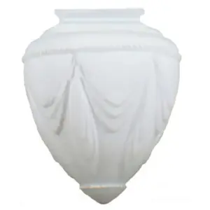 Lighting Inspirations Empire 8 Glass Shade 4 1/4Fitter Opal Matte LOI3090040
