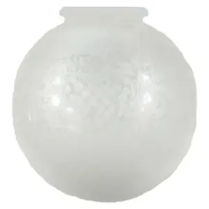 Lighting Inspirations Sheffield 8 Glass Shade 4 1/4 Fitter Frost Etch LOI3090057