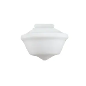 Lighting Inspirations Victorian 9 Schoolhouse Shade 4 1/4 Fitter Opal Matte LOI3090069