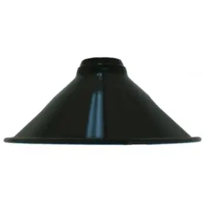 Lighting Inspirations Edwardian 250mm Metal Shade 29mm Hole Black LOI3090275