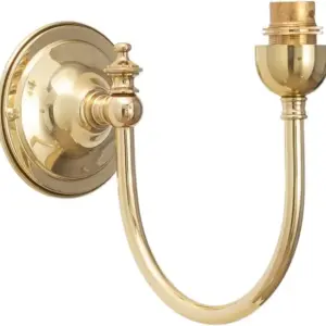 Lighting Inspirations Loxton 1 Light Wall Bracket Polished Brass Frame Only LOI3090287
