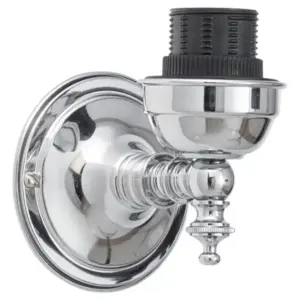Lighting Inspirations Kline 1 Light Wall Bracket Chrome Frame Only LOI3090297