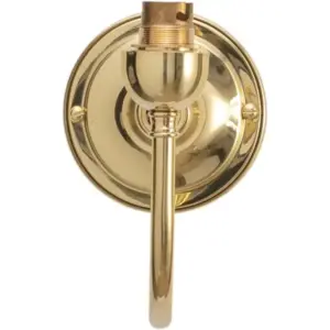 Lighting Inspirations Luke 1 Light Wall Bracket Polished Brass Frame Only LOI3090298