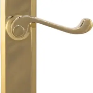 Superior Brass Lever Latch Passage Set PVD 200x50mm SUP14169
