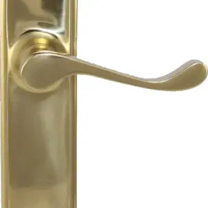 Superior Brass Lever Latch Passage Set PVD PB 230x48mm SUP14439