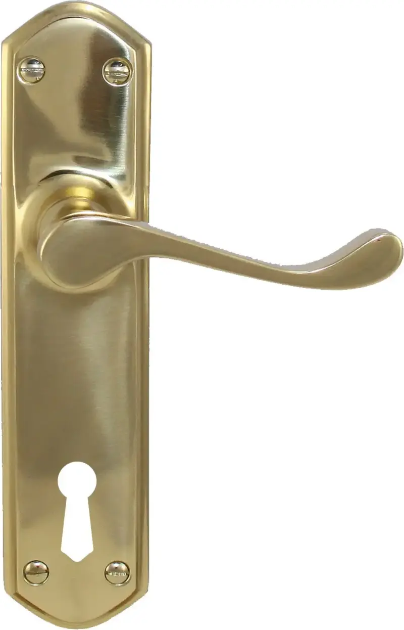 Superior Brass Lever Lock CC 57mm PVD PB 230x48mm SUP14439K