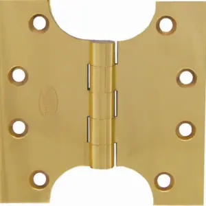 Superior Brass Parliament Hinges PVD PB 100x150x35mm SUP15015