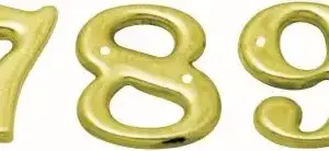 Superior Brass Numeral No 2 Contemporary 304SS PVD PB 75mm SUP18832
