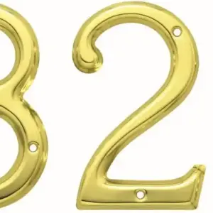 Superior Brass Numeral No 9 Classic 304SS PVD PB 100mm SUP18889
