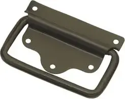 Superior Brass Trunk Handle Iron Black 150x70mm SUP2059