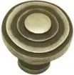 Superior Brass Knobs Domed Iron Per 2 Matt Black 36mm SUP2095