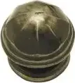 Superior Brass Knobs Octagonal Iron Per 2 Matt Black 41mm SUP2097