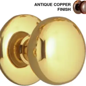 Superior Brass Knob Latch ATQ 50mm SUP27002