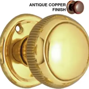 Superior Brass Milled Edge Knob ATQ 52mm SUP27006