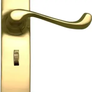 Superior Brass Lever Lock Privacy PB 200x36mm SUP3140P