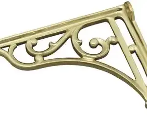 Superior Brass Shelf Bracket PB 185x230mm SUP3192