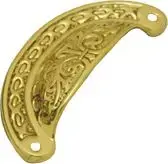 Superior Brass Drawer Pull PB 100mm SUP3290
