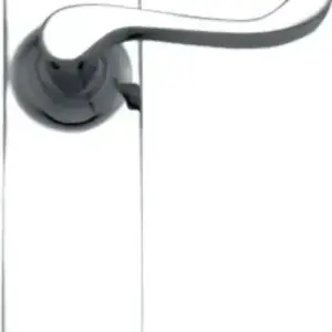 Superior Brass Lever Latch Passage Set CP 200x50mm SUP33008