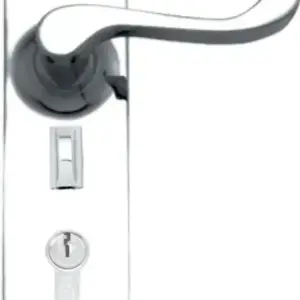 Superior Brass Lever Lock punched to suit myLOCK CP 200x50mm SUP33008M