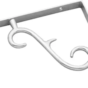 Superior Brass Shelf Bracket CP 160x270mm SUP33123