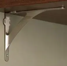 Superior Brass Shelf Bracket CP 150x160mm SUP33124