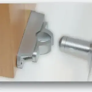 Superior Brass Door Stop With Catch PB 75mm SUP3321
