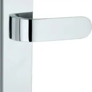 Superior Brass Lever Entrance Set CC 85mm CP 215x57mm SUP33826E