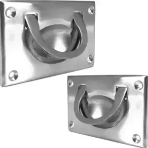 Superior Brass Military Chest Handle CP 90x55mm SUP34018