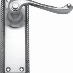 Superior Brass Lever Latch Passage Set CP 150x50mm SUP34057