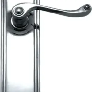 Superior Brass Lever Latch Passage Set CP 150x50mm SUP34087