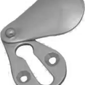 Superior Brass Escutcheon Oval Vic Covered SUP34135
