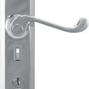 Superior Brass Lever Lock punched to suit myLOCK CP 200x50mm SUP34169M