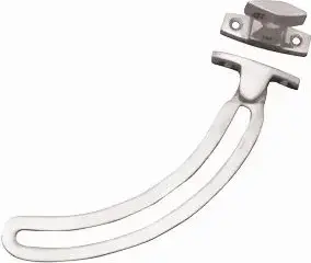 Superior Brass Quadrant Window Stay Bracket Lock CP 150mm SUP34183