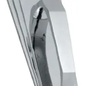 Superior Brass Art Deco Handle Cylinder CP 280x67mm SUP34207