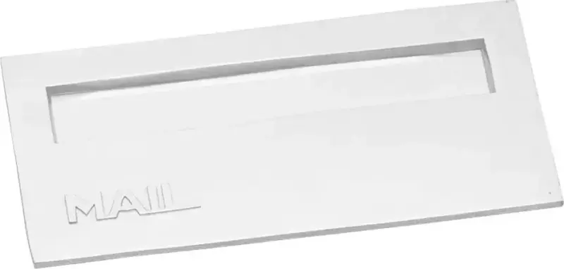 Superior Brass Letter Plate CP 180x375mm SUP34405