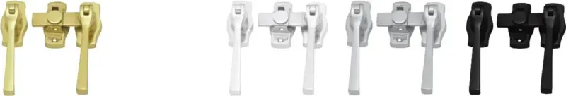 Superior Brass French Door Fastener Sq CP SUP34433