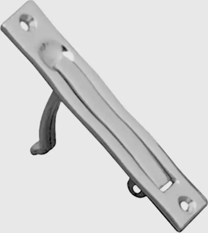 Superior Brass Sliding Doo Flush Edge Pull Snib Handle CP 75x25mm SUP34455